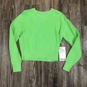 NWT lululemon waist length crew sweater